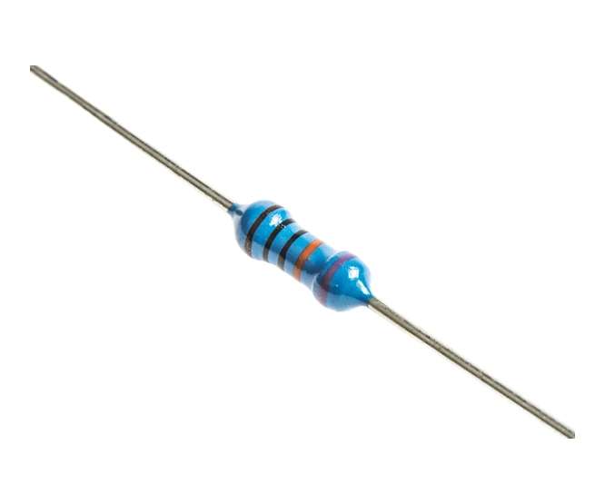 RESISTOR 1/2W RND M/F 1% 1M0  MF50-1M-F-BP / 211248