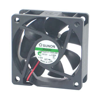12VDC AXIAL FAN 60sqx25mm VAPO 23CFM LEAD  MF60251V1-10000-A99