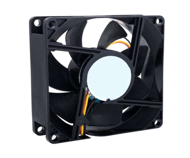 12VDC AXIAL FAN 60sqx25mm BALL 23CFM 3-WIRE DC6025