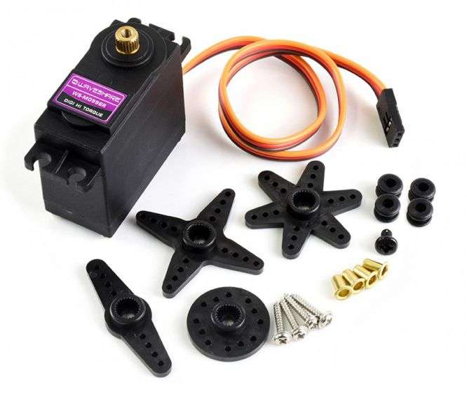 SERVO MOTOR 360-DEG 6V CONTINUOUS ROTATION  MG996R-360-DEC / 190575