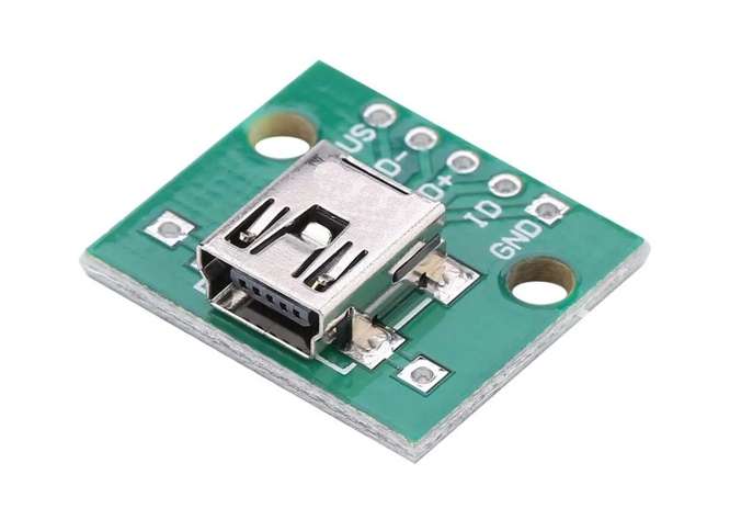 MINI 5P USB  TO DIP CONVERTOR  MINI-5P-DIP / 200260