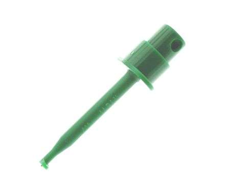 HOOK TYPE TEST CLIP GREEN 250VAC 1A 55mm MJ-032-GR