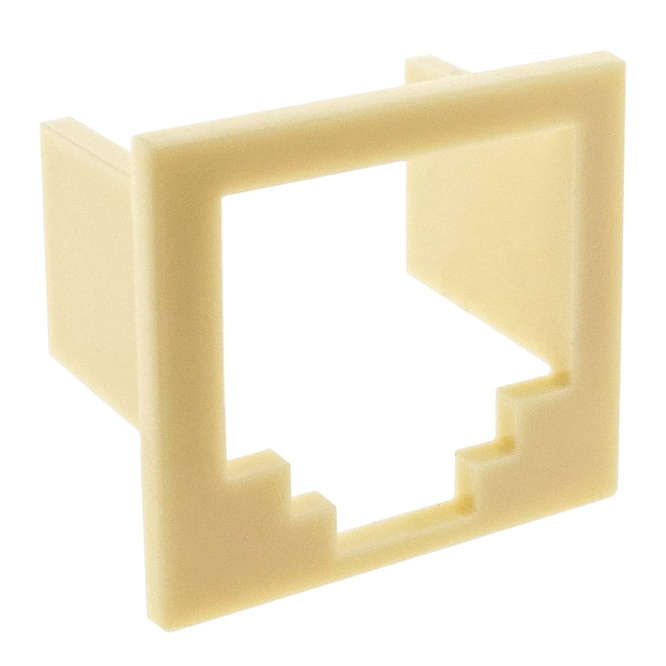 REDUCER CLIP FOR MODULAR SOCKET TYPE RJ46 TO RJ45 MJA8T6