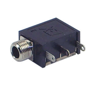 SOCKET 3.6MM MONO P/M SOL  MJU-3E