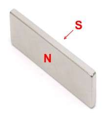 PERMANENT MAGNET BLK NEO N35 Ni 20x10x5 N35 W:20 L:10 T:5