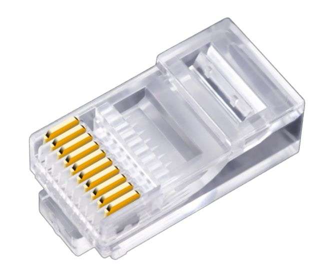 POLORIZED RJ50 IN-LINE MODULAR PLUG 10W10P - DEBULK 940-SP-301010R-RMK4