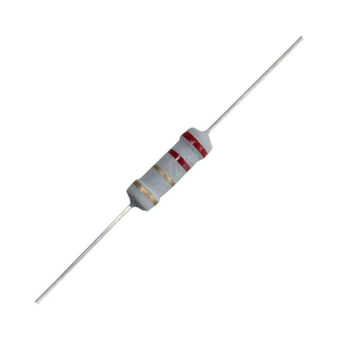 RESISTOR 1W ROUND M/O 5% 180E MOF100-180E-J-TB