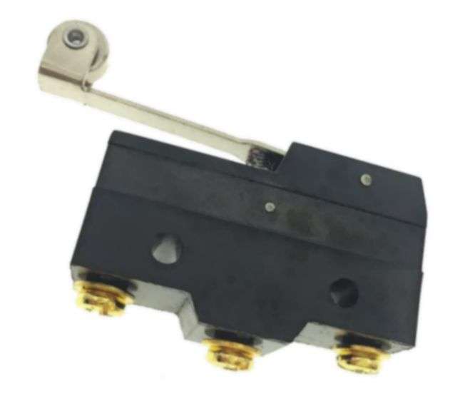 TRAVEL LIMIT MICRO SWITCH SPDT 15A LONG HIGH ROLLER LEVER MS-LXW5-11G1