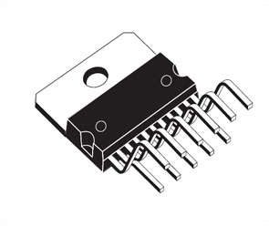 AMP AUDIO  22Wx2 SIL11 TDA7350  TDA7350A