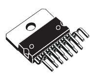 AUDIO AMPLIFIER 35Wx2 SIL  TDA7375