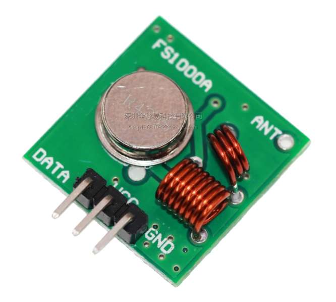 RF TRANSMITTER MODULE 433MHz 3.5-12VDC MX-FS-03V