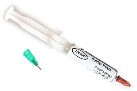 SOLDER PASTE 35g IN SYRINGE  NC-80-45-30