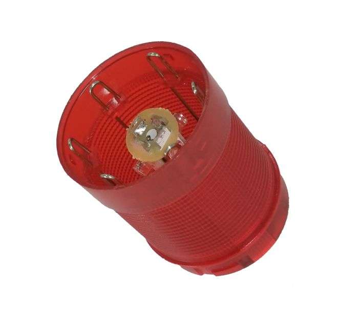 T/LIGHT LED 24V AC/DC RED STEADY/FLASH NLT-50LR2