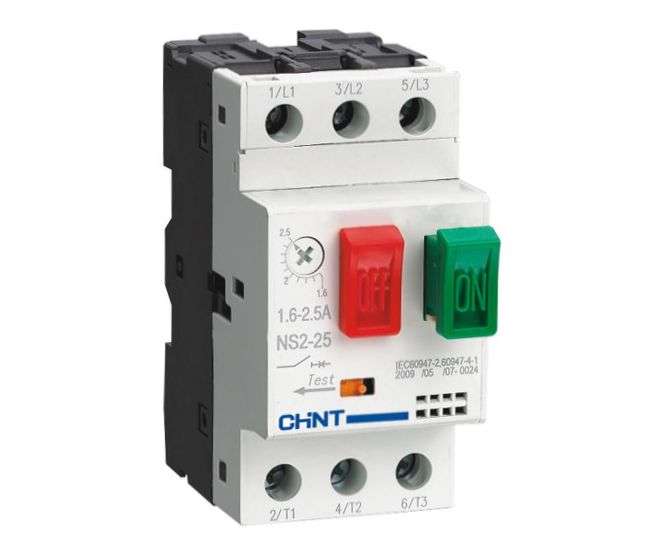 MANUAL MOTOR STARTER 5.5KW 9 - 14A NS2-25-9-14A