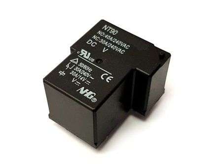 24VDC PCB MOUNT SPDT RELAY / 30 AMP NT90HCS24CB
