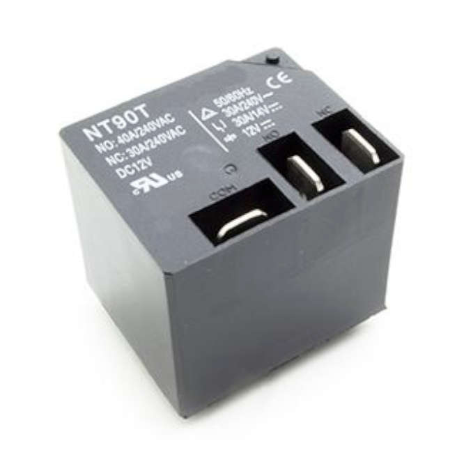 RELAY SPDT 30A 12VDC RECT 5PCB NT90THCS12SB