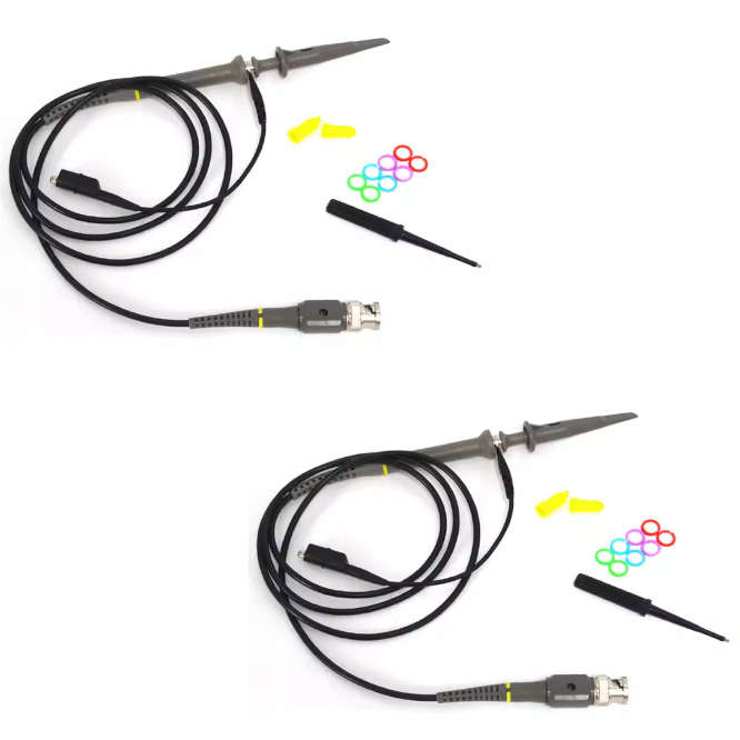 SCOPE PROBE SET x1-x10 SWITCH 40MHZ - 2PCS. P6040-DUAL