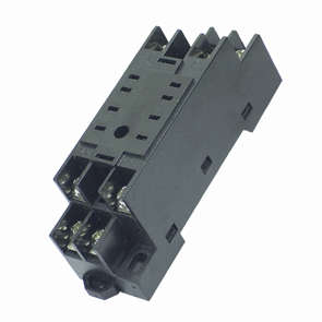 RELAY BASE / SOCKET DPDT D/R SCREW TERMINALS  SYF-08A / 170295