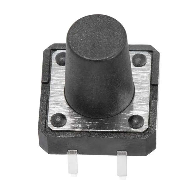 PCB TACTILE PUSH BUTTON SWITCH DIL 12x12 H=12.0 MTS-1103C 12MM