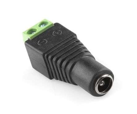 ADAPTOR DC-POWER 2.0MM PLUG-SCREW TERMINAL  PC101 / 170405
