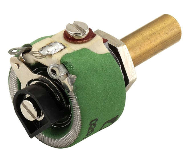 POTENTIOMETER S/T LIN W/W 32mm 25E 12W PC12-25E