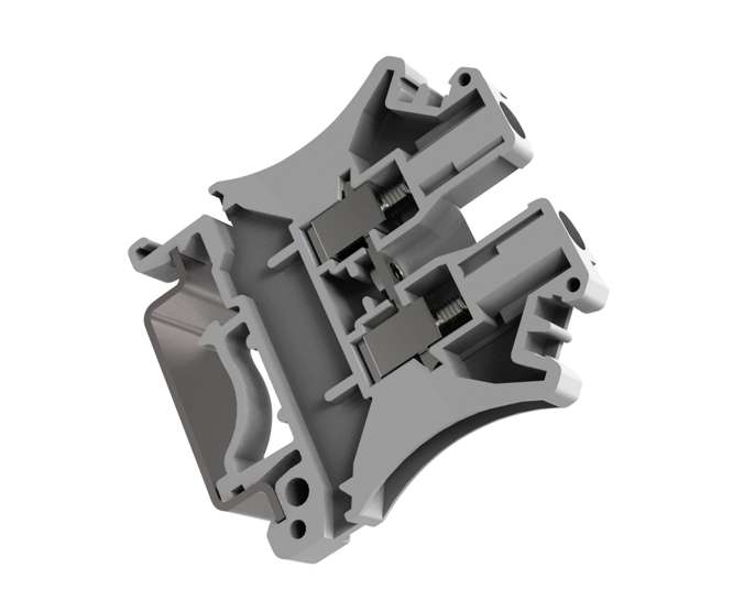 TERMINAL BLOCK D/R 24A 800V P=5.2  PC2.5-01P-11-00AH