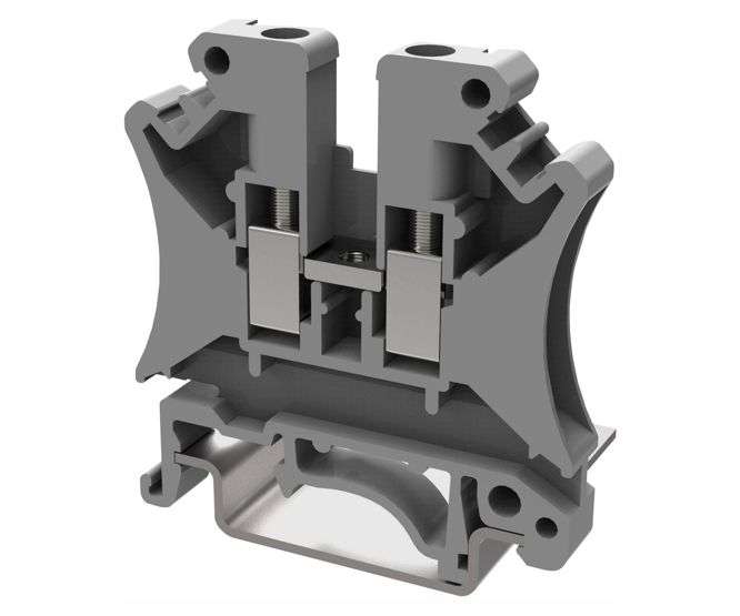 TERMINAL BLOCK DIN-RAIL 32A 800V P=6.2 PC4-01P-11-00A(H)