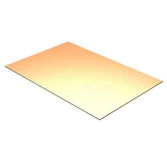 PCB BLANK SINGLE/SID 153x273mm +/-2mm  FR4-SS-153X273 *DBK*