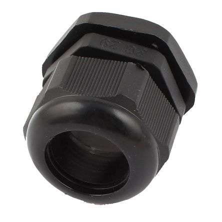COMPRESSION CABLE GLAND 6-12 OD=20.4 BK PG13.5-BLK