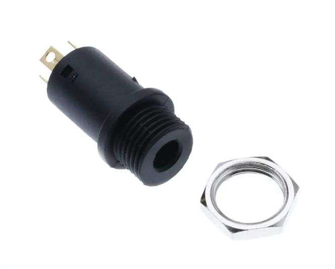3.5mm AUDIO SOCKET 4 POLE PANEL MOUNT  PJ-31640 / 210100