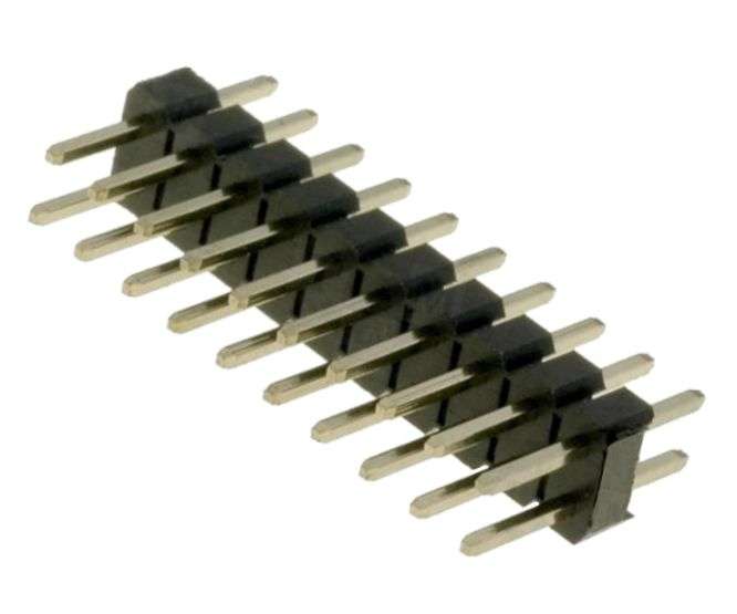 HEADER DIL 20W 2x10 WAY 2.54mm PL2525G01 6.0/3.0-210