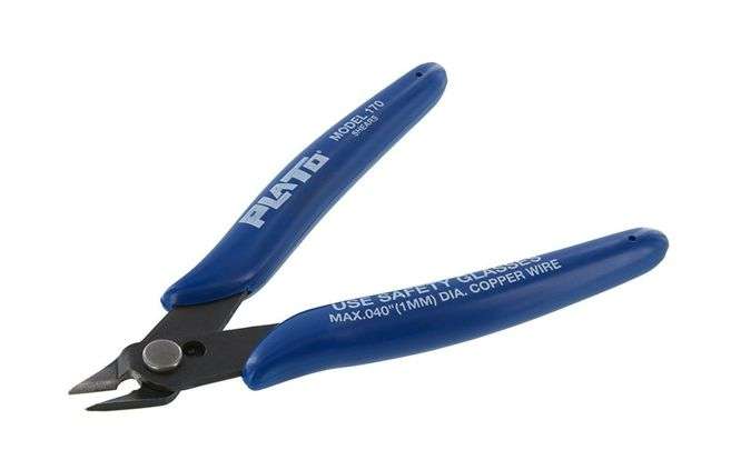 LOW PROFILE PLIER SIDE CUTTER MICRO SHEAR  PLATO170 / 190136