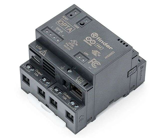 ARDUINO OPTA LITE PLC 8 INPUTS + 4 RELAY OUT AFX00003