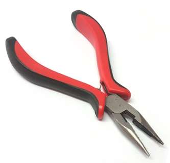 LONG NOSE PLIERS SERRATED JAWS 130mm  160033