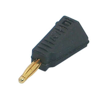 PLUG BANANA 2mm BK K295984-BK