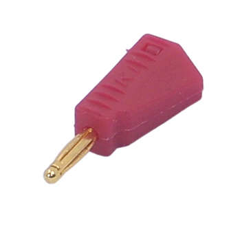 PLUG BANANA 2mm RED K295984-RD