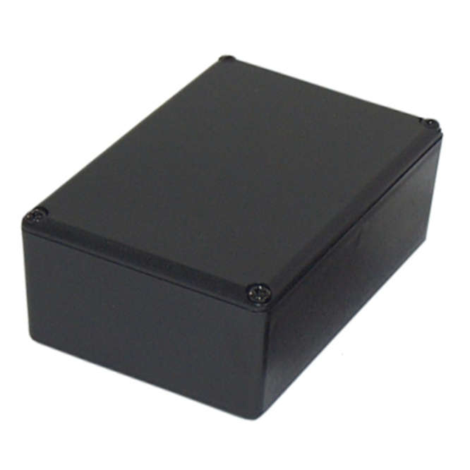 PLASTIC ENCLOSURE ABS BLACK POT-1B 72x50x25 POT-1-BLACK