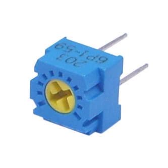TRIMPOT T-ADJ S-TURN 6.8mmSQ 20K GF063-P1-203-K