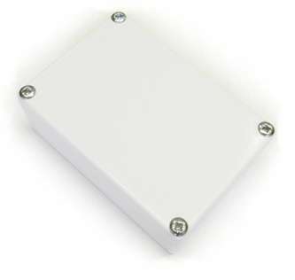 PLASTIC / ABS ENCLOSURE / BOX WHITE 72x50x25mm POT1-I-WHITE