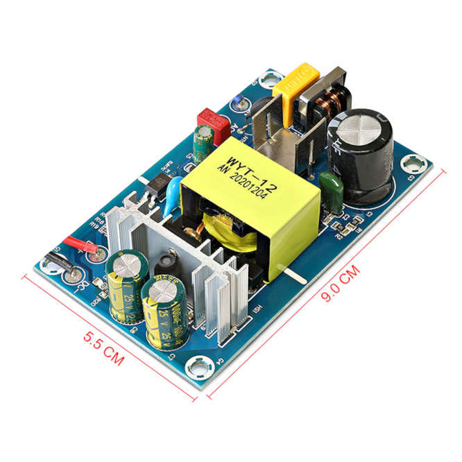 POWER SUPPLY O/F IN=220V OUT=12V 5A 12V5A-60W