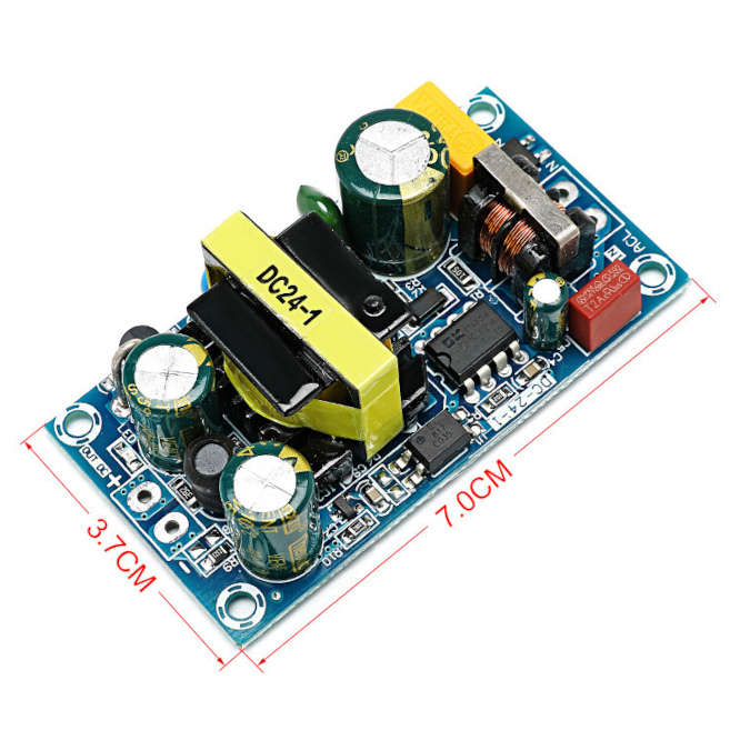 POWER SUPPLY O/F IN=220V OUT=24V 1A 24V1A-24W