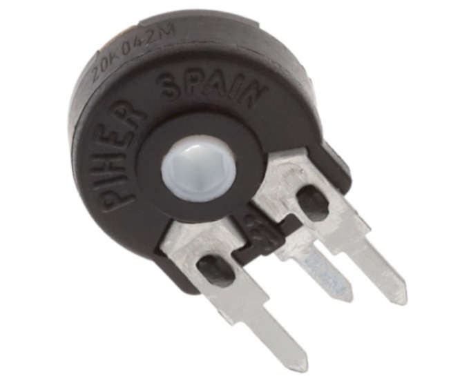 PRESET 10MM S-ADJ V/M HEX SHAFT 5K RP10-20-H-B5K LL
