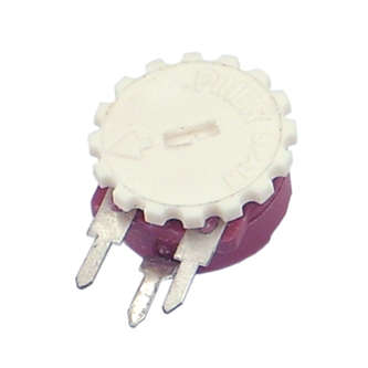 PRESET 10MM S-ADJ T/WHEEL RD 100E CERMET PTC10YH01-101A