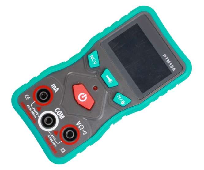 HANDHELD DIGITAL MULTIMETER AUTO RANGE  PTM19A / 200818