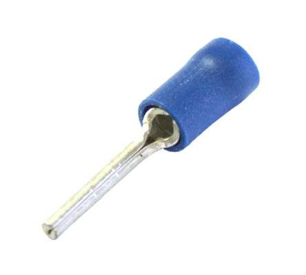 TERMINAL PRE-INS PIN BL P=2mm PL=18mm  PTV 2-18 / 180385
