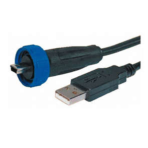 LEAD MINI-USB B-USB A PLUG 2M PX0441/2M00