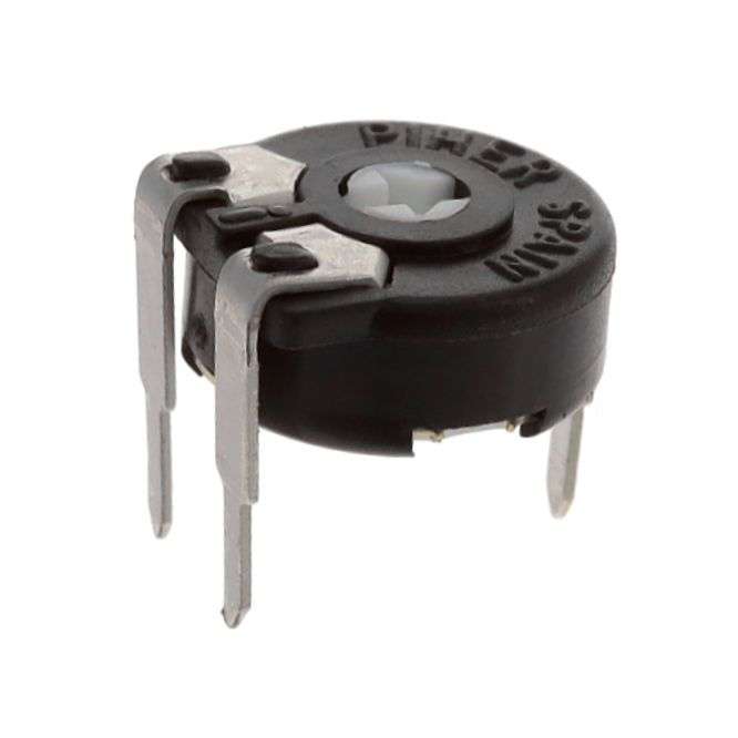 PRESET POTENTIOMETER 10MM T-ADJ SCR 1M PX10LV10-105A2020-S