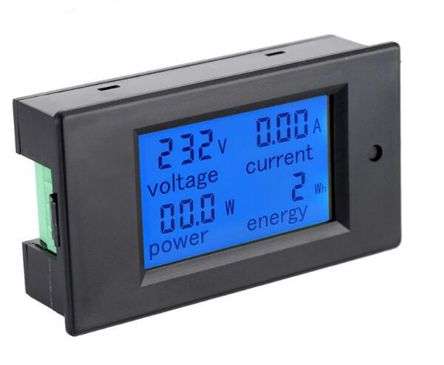 DIGITAL POWER/ENERGY METER 100A CT  PZEM-061 / 190320