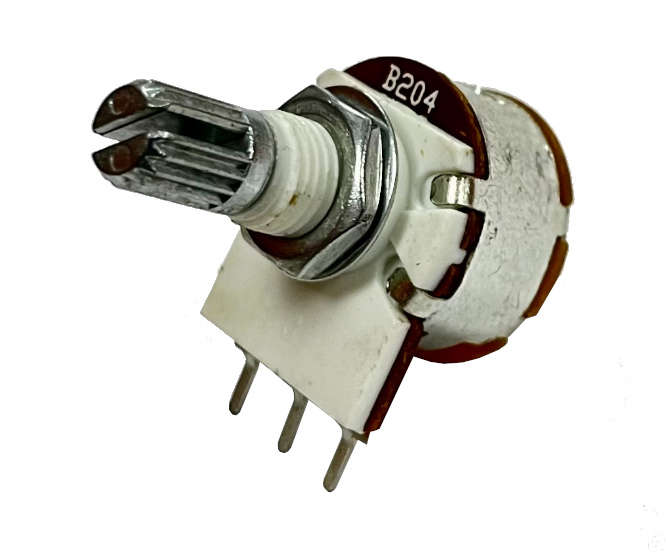 POTENTIOMETER S/T LIN 16MM 200K WITH SWITCH R1611S-2A1-B200K-GP (INSU)
