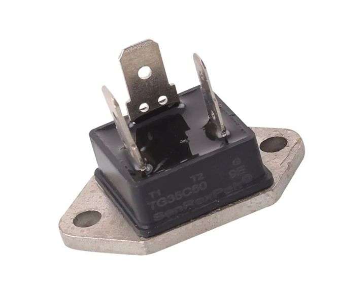 TRIAC RD91 50mA=Igt 800V 60A ISOL TAB BTA60-800B